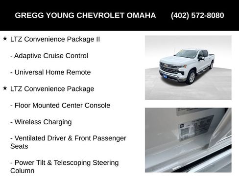 Used 2023 Chevrolet Silverado 1500 LTZ w/ LTZ Convenience Package II AWD/4WD image 9