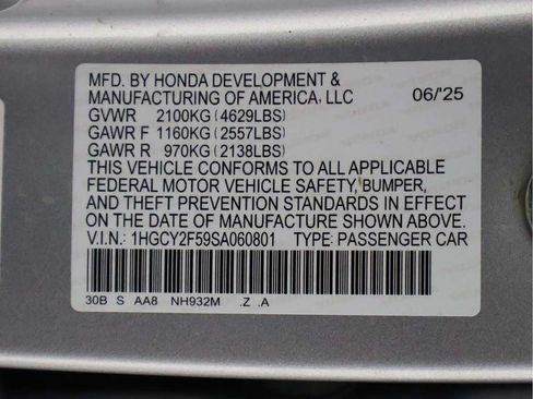 Used 2025 Honda Accord Sport image 52