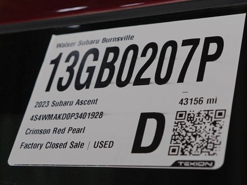 Used 2023 Subaru Ascent Onyx Edition Limited AWD/4WD image 30