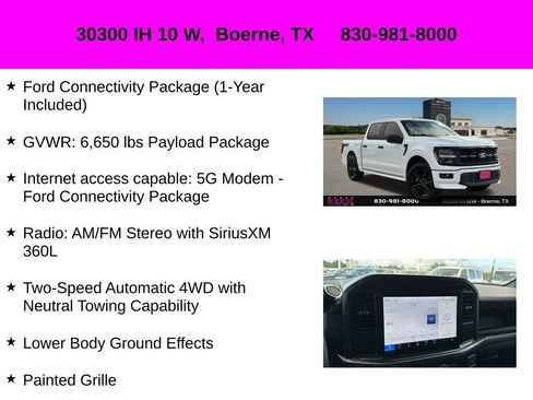Used 2026 Ford F150 STX w/ F-150 LOBO Package AWD/4WD image 30
