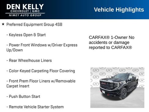 Used 2024 GMC Sierra 1500 AT4 w/ Technology Package AWD/4WD image 11