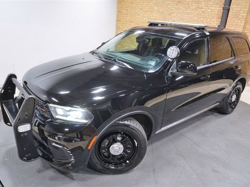 Used 2021 Dodge Durango Pursuit AWD 5.7L V8 HEMI - Red image 2