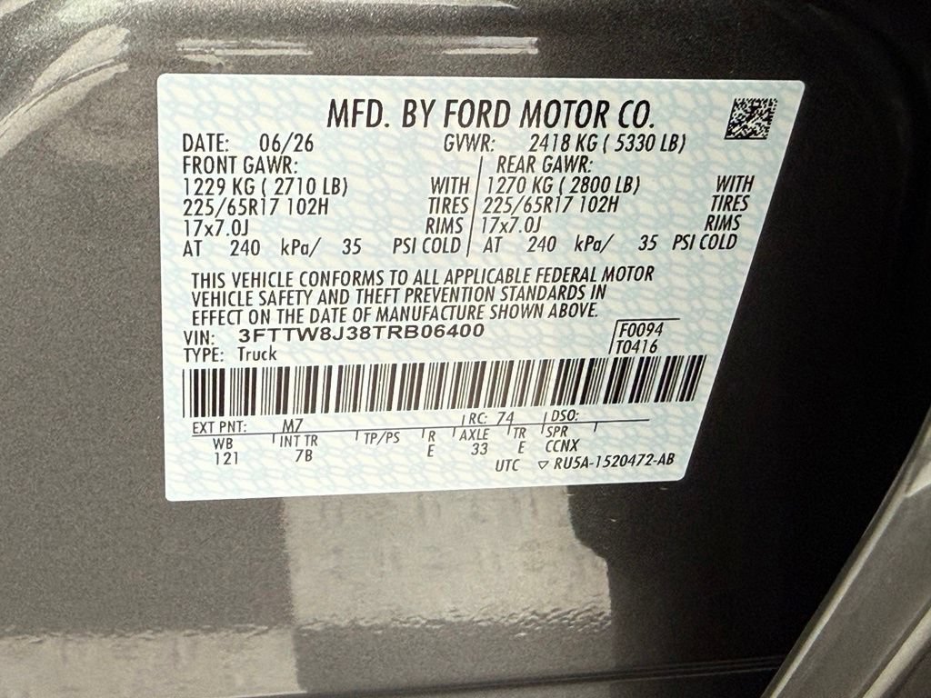 New 2026 Ford Maverick XLT w/ Equipment Group 301A AWD/4WD image 42