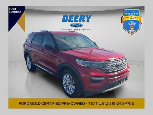 Certified 2024 Ford Explorer Limited w/ Limited Technology Package AWD/4WD image 1