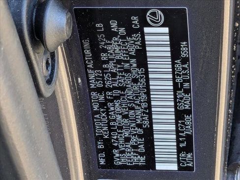 Used 2023 Lexus ES 350 Ultra Luxury image 20