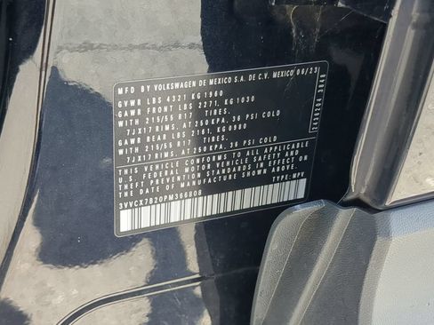 Certified 2023 Volkswagen Taos S FWD image 32