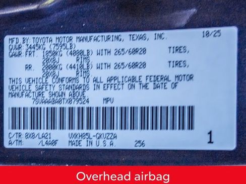 Certified 2026 Toyota Sequoia Platinum AWD/4WD image 34