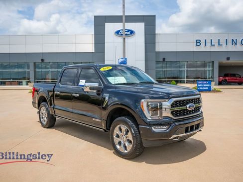 Certified 2021 Ford F150 Platinum w/ Equipment Group 701A High AWD/4WD image 1