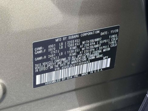 Certified 2026 Subaru Forester Wilderness AWD/4WD image 28