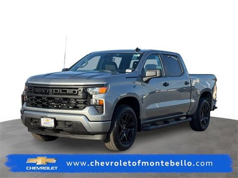 New 2026 Chevrolet Silverado 1500 Custom w/ Turbomax Blackout Package image 1