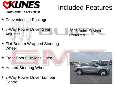 New 2026 Buick Envista Preferred w/ Convenience I Package image 3