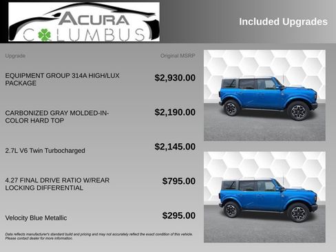 Used 2024 Ford Bronco Outer Banks AWD/4WD image 7