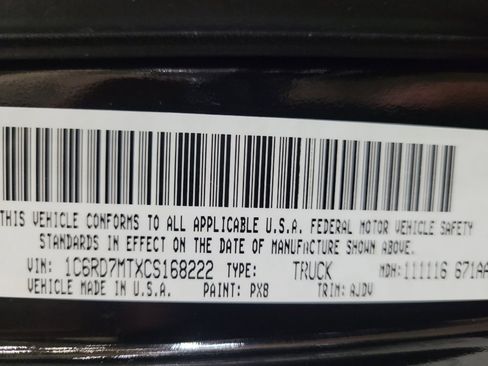 Used 2012 RAM 1500 Sport w/ Remote Start & Security Group image 33