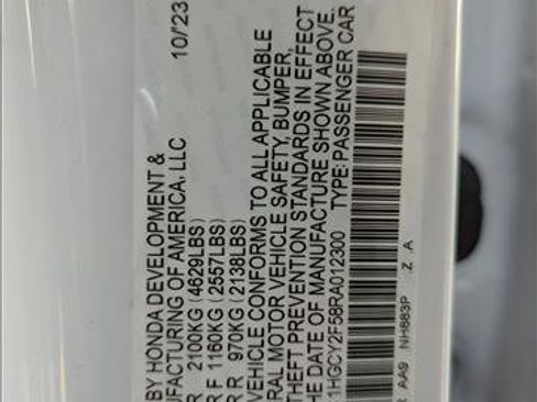 Certified 2024 Honda Accord Sport image 24