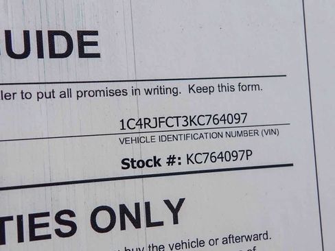 Certified 2019 Jeep Grand Cherokee High Altitude image 28