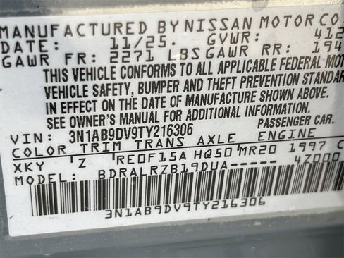 New 2026 Nissan Sentra SR image 17