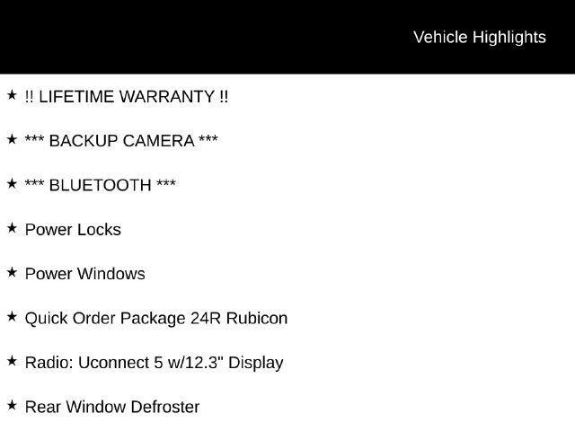 Used 2024 Jeep Wrangler Unlimited Rubicon AWD/4WD image 50
