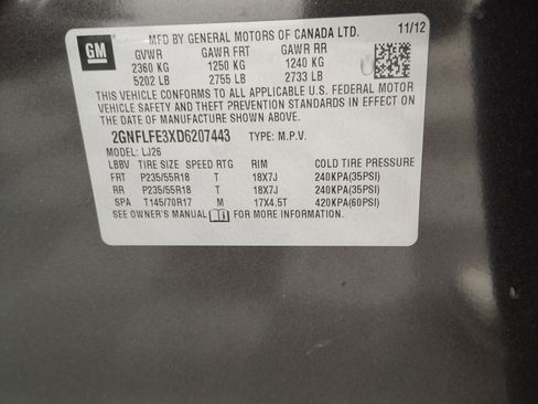 Used 2013 Chevrolet Equinox LTZ image 17