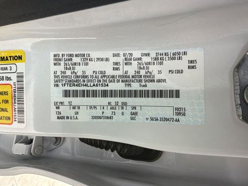 Used 2020 Ford Ranger XLT w/ Equipment Group 302A Luxury RWD image 21