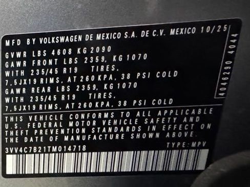New 2026 Volkswagen Taos SEL AWD/4WD image 39