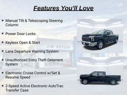 Used 2022 Chevrolet Silverado 2500 LTZ w/ LTZ Plus Package AWD/4WD image 41