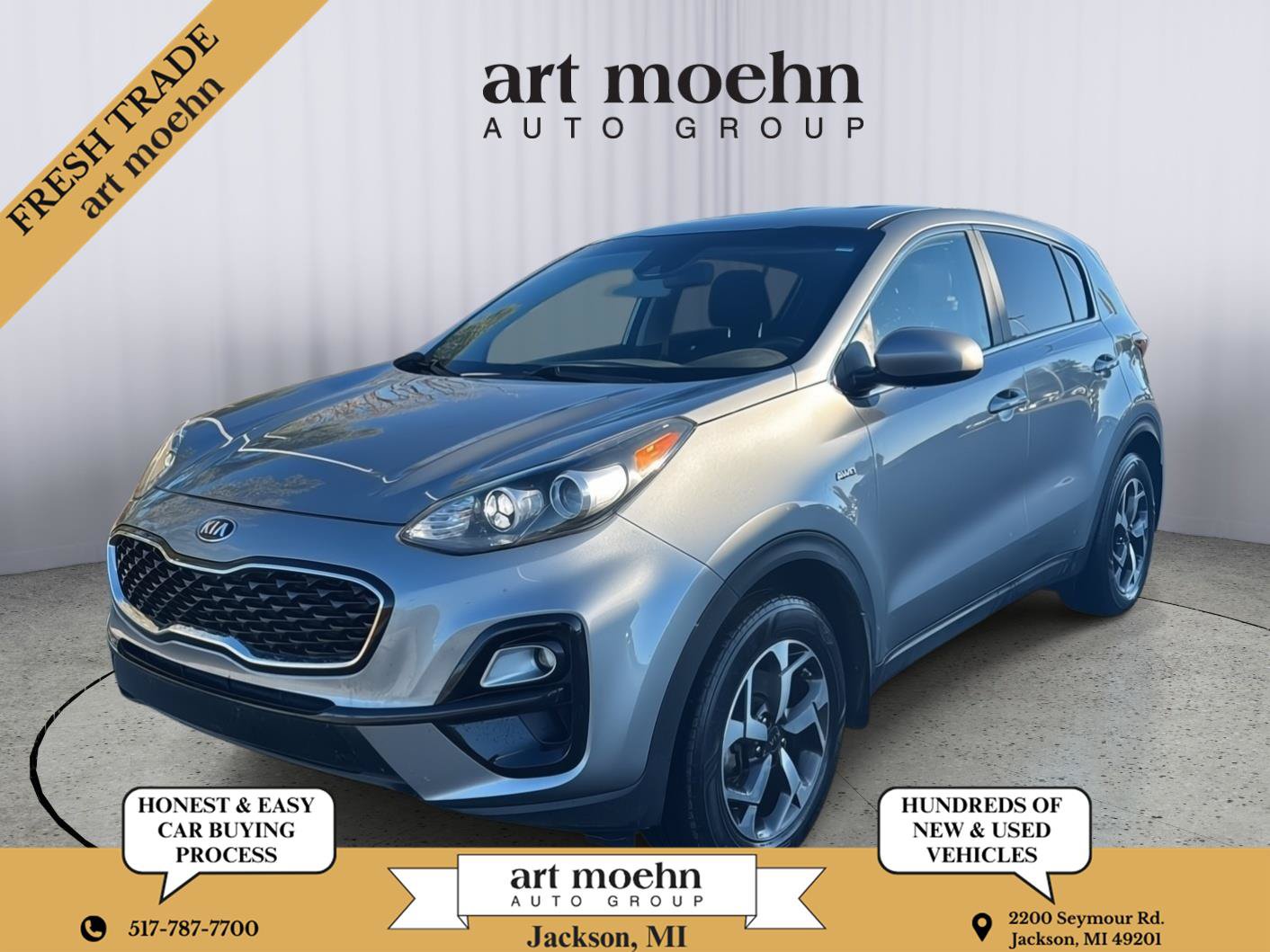 Used 2021 Kia Sportage LX AWD/4WD image 1