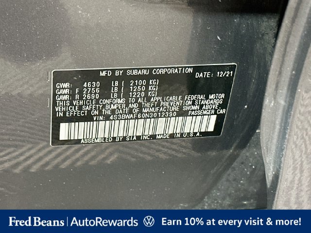 Used 2022 Subaru Legacy Premium AWD/4WD image 39