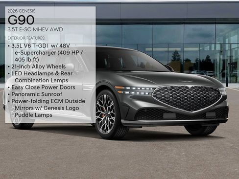 New 2026 Genesis G90 3.5T image 3