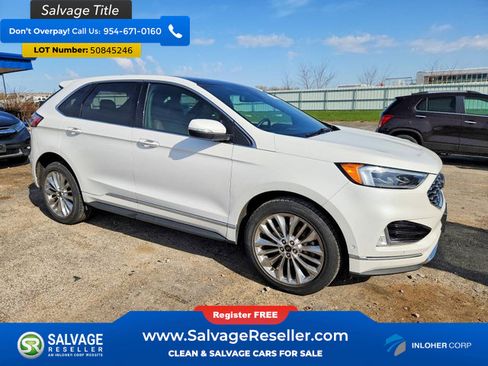Used 2020 Ford Edge Titanium w/ Equipment Group 301A AWD/4WD image 5