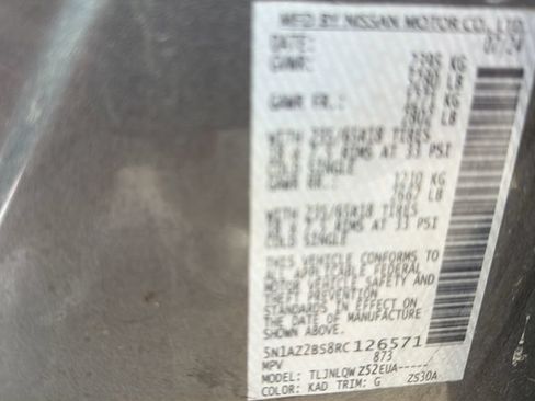 Certified 2024 Nissan Murano SV AWD/4WD image 19