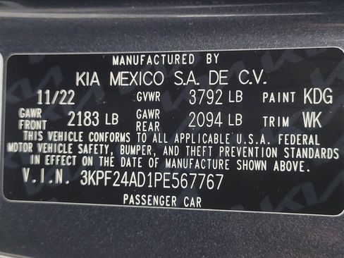 Used 2023 Kia Forte LXS FWD image 33