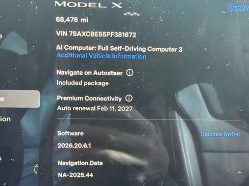 Used 2023 Tesla Model X AWD/4WD image 3