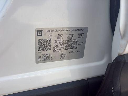 Used 2020 Chevrolet Equinox LT w/ Sport Edition FWD image 24