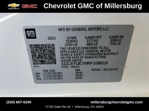 Used 2024 Chevrolet Silverado 3500 LTZ w/ LTZ Plus Package AWD/4WD image 34