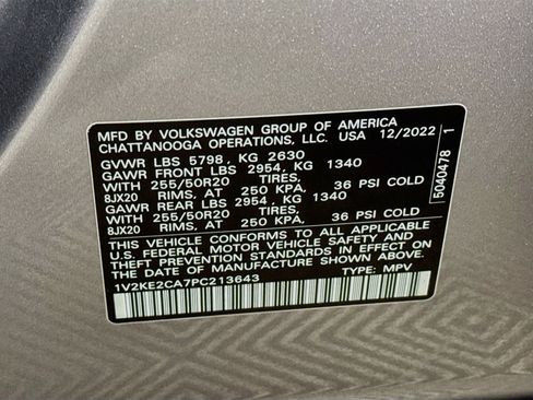 Used 2023 Volkswagen Atlas Cross Sport SE w/ Panoramic Sunroof Package AWD/4WD image 28