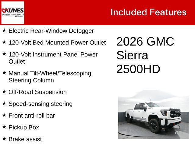 Used 2026 GMC Sierra 2500 AT4 w/ AT4 Preferred Package AWD/4WD image 4