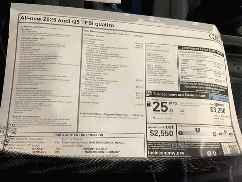 New 2025 Audi Q5 Premium Plus w/ Premium Plus image 19