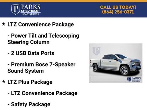 New 2026 Chevrolet Silverado 1500 LTZ w/ Technology Package AWD/4WD image 5