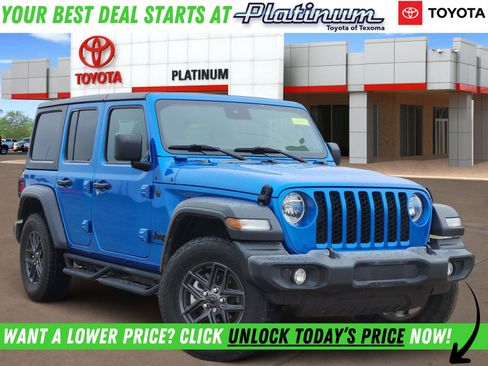 Used 2024 Jeep Wrangler Unlimited Sport AWD/4WD image 1