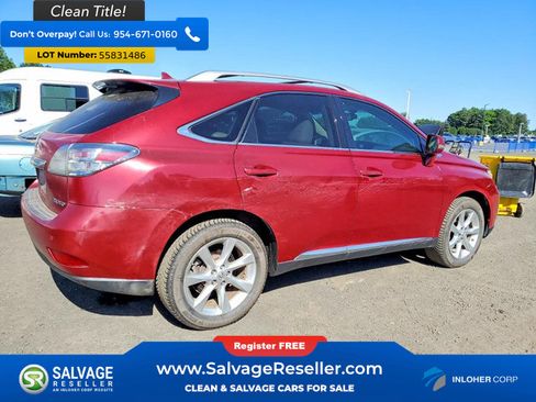 Used 2011 Lexus RX 350 2WD w/ Premium Pkg image 4