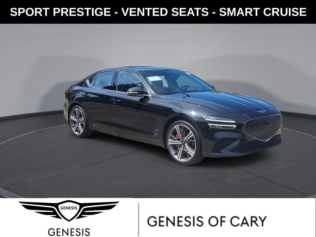Used 2024 Genesis G70 2.5T w/ Sport Prestige Package RWD image 1