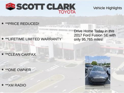 Used 2017 Ford Fusion SE FWD image 13