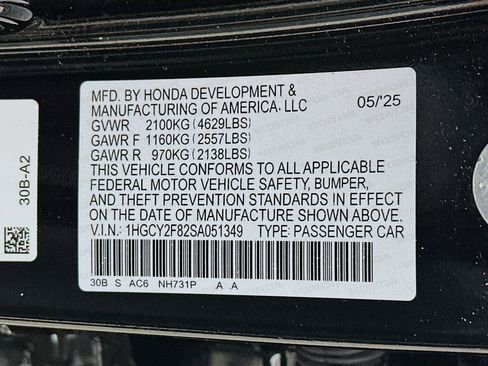 Used 2025 Honda Accord Touring image 33