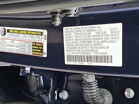 Used 2023 Honda Ridgeline RTL-E image 36