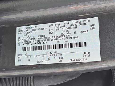 Used 2023 Ford F150 Lariat w/ Equipment Group 502A High AWD/4WD image 35