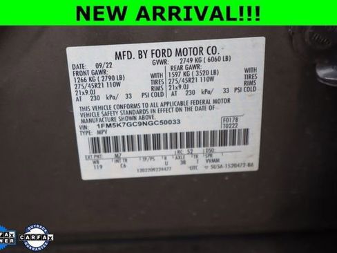 Used 2022 Ford Explorer ST w/ Equipment Group 401A RWD image 31