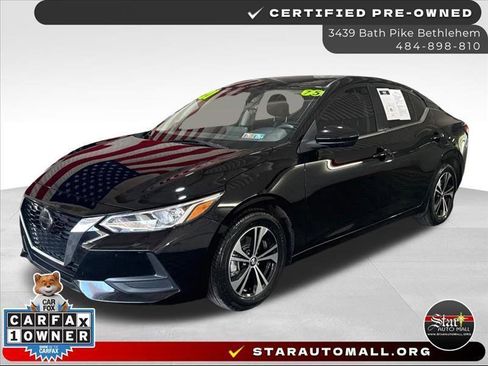 Used 2021 Nissan Sentra SV FWD image 1