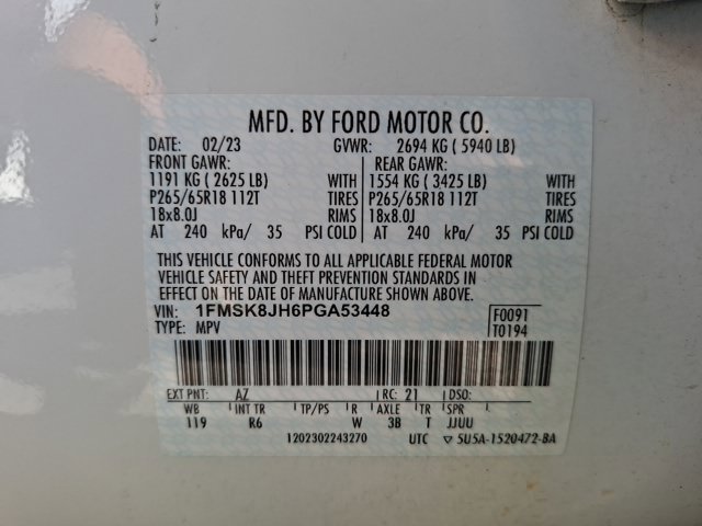 Used 2023 Ford Explorer Timberline AWD/4WD image 41