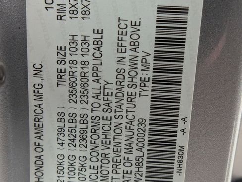 Used 2020 Honda CR-V EX-L image 24