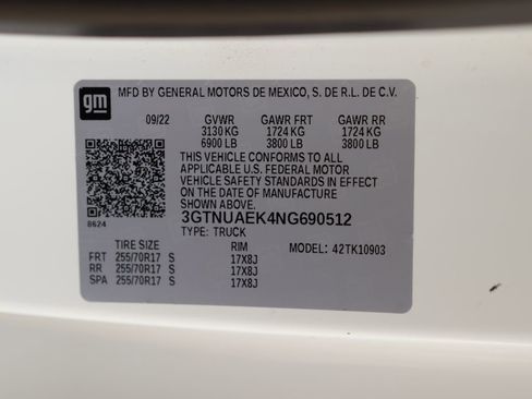 Used 2022 GMC Sierra 1500 Pro w/ Pro Value Package AWD/4WD image 30